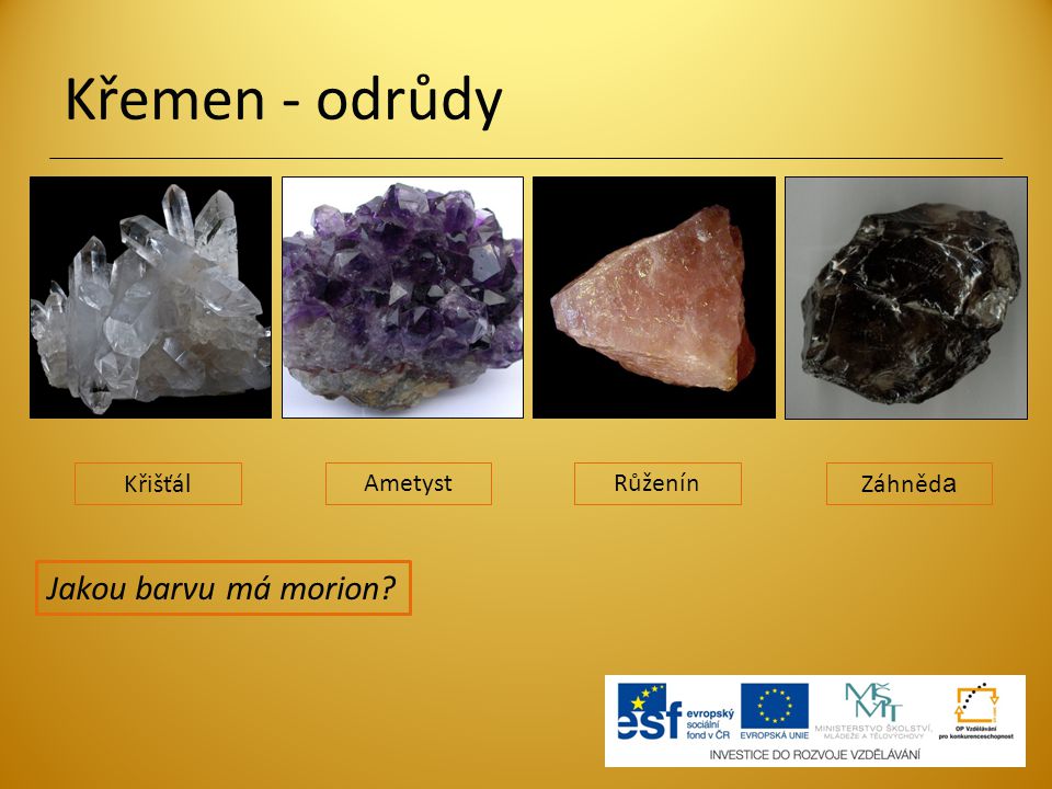 Př 130 Mineralogie Oxidy Autor Mgr Drahomíra Kalandrová ppt stáhnout